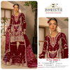 10066 A To D By Zorista Organza Silk Pakistani Sharara Suits Exporters In India